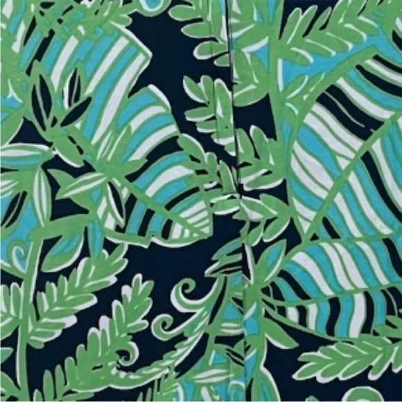 Lilly Pulitzer Ritchie Dress Boat Neck 3/4 Sleeve Silk Cotton Blend Mini Dress S - Picture 10 of 10